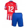 Atletico Madrid Samuel Lino #12 Heimtrikot 2024-25 Kurzarm (+ kurze hosen)